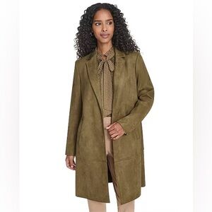 Tommy Hilfiger Scuba Suede Long Sleeve Topper